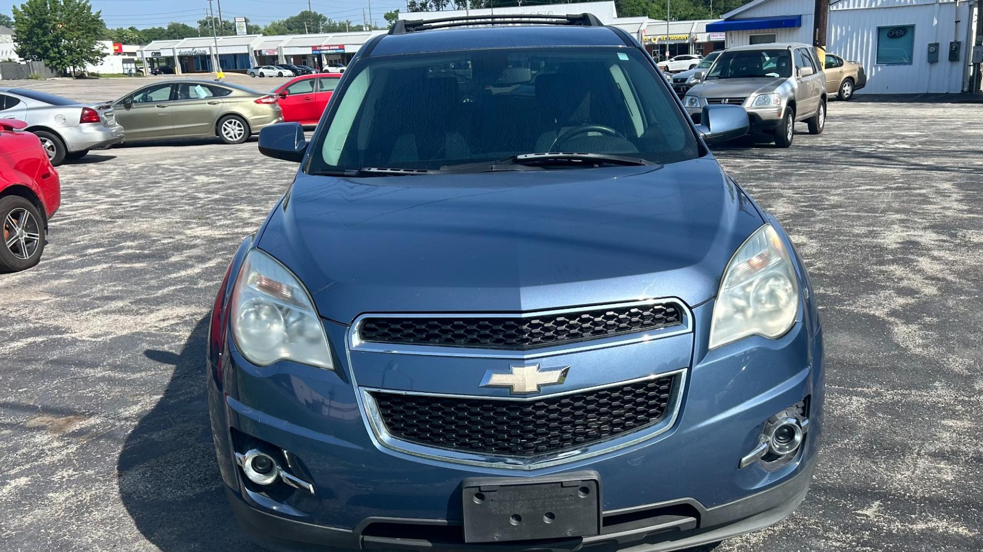 2011 BLUE /GRAY Chevrolet Equinox LT (2CNALDEC6B6) with an 2.4L L4 DOHC 16V engine, 6-Speed Automatic transmission, located at 2710A Westlane Rd., Indianapolis, IN, 46268, (317) 291-2000, 39.885670, -86.208160 - Photo#1